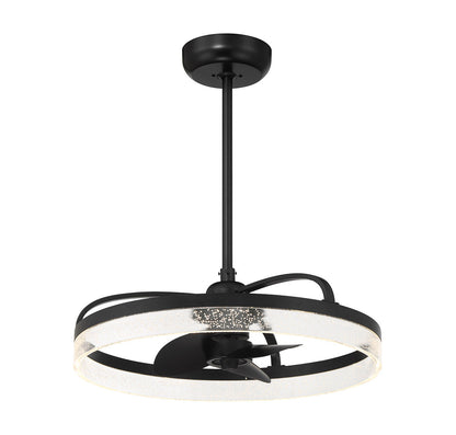 Lyria LED Fan D'Lier Matte Black