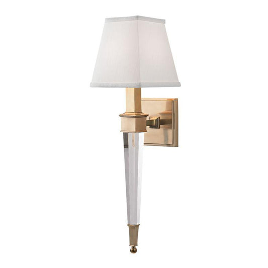 Hudson Valley Ruskin Wall Sconce Antique Brass