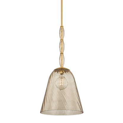 Hudson Valley Bleecker 16" Pendant Aged Brass