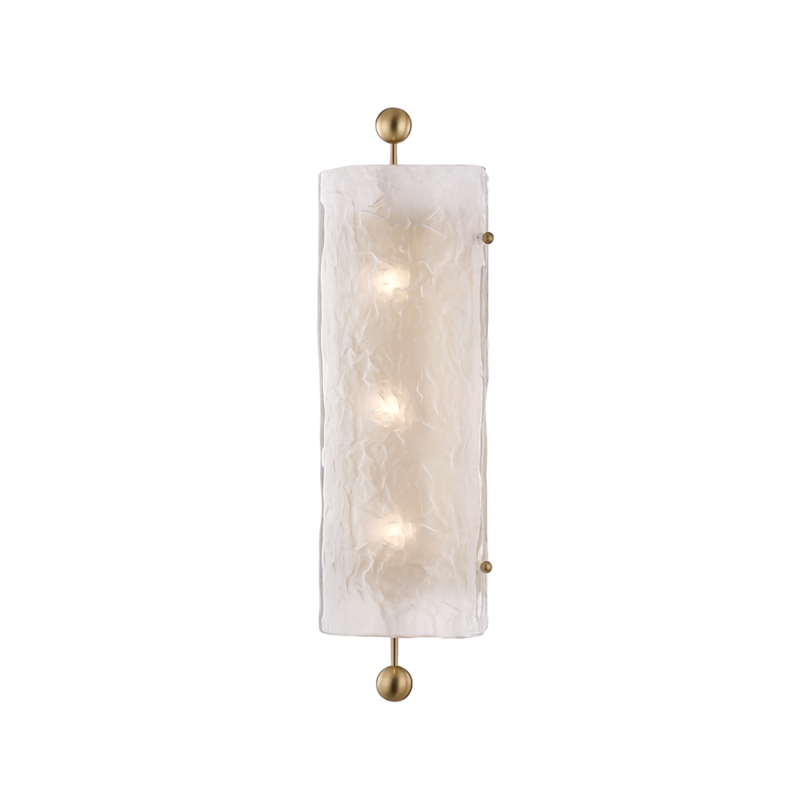 Hudson Valley Broome Wall Sconce Antique Brass