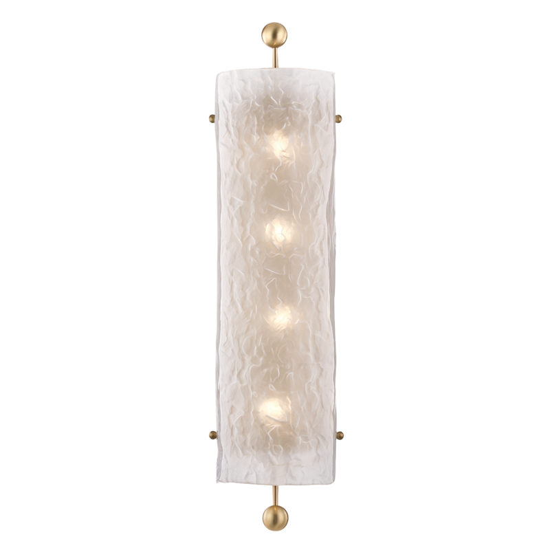 Hudson Valley Broome Wall Sconce Antique Brass