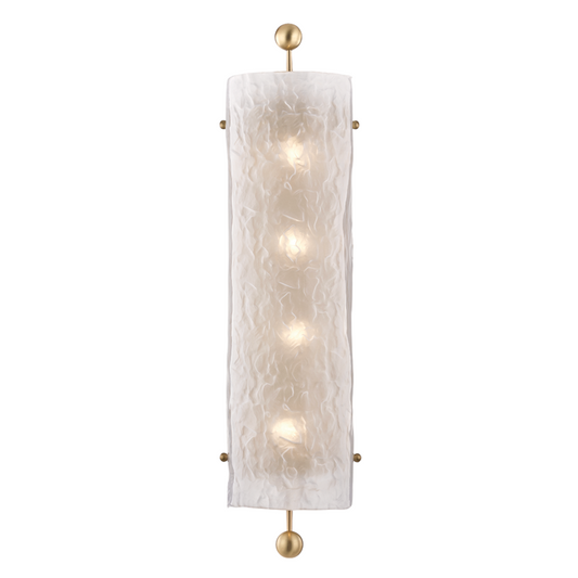 Hudson Valley Broome Wall Sconce Antique Brass