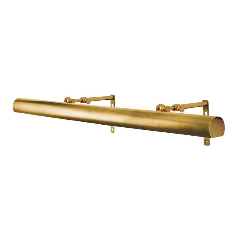 Hudson Valley Vernon Picture Light with Plug Antique Brass