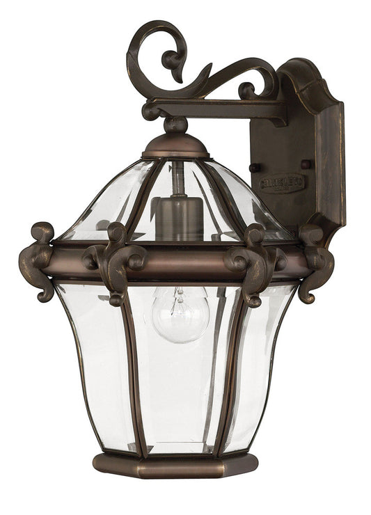 Hinkley San Clemente Outdoor Wall Mount Lantern Copper Bronze