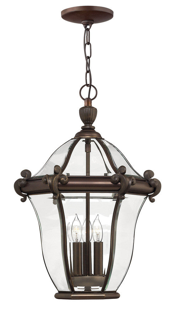 Hinkley San Clemente Outdoor Hanging Lantern Copper Bronze
