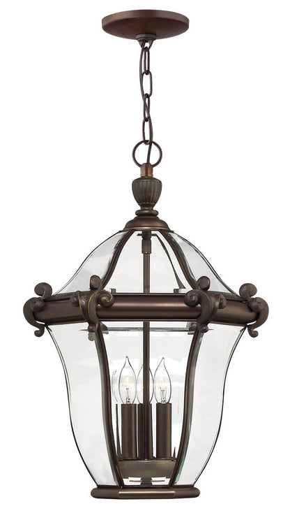 Hinkley San Clemente Outdoor Hanging Lantern Copper Bronze