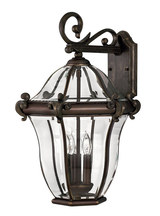 Hinkley San Clemente Outdoor Wall Mount Lantern Copper Bronze