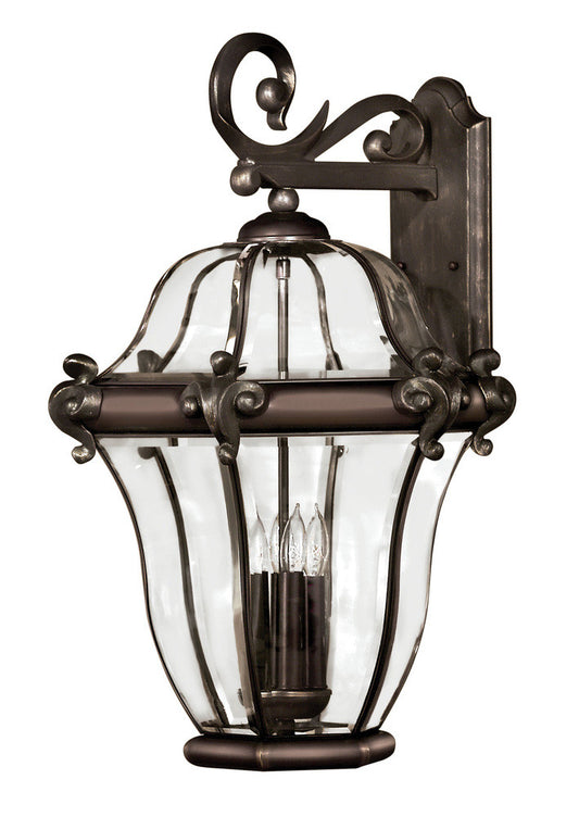 Hinkley San Clemente Outdoor Wall Mount Lantern Copper Bronze