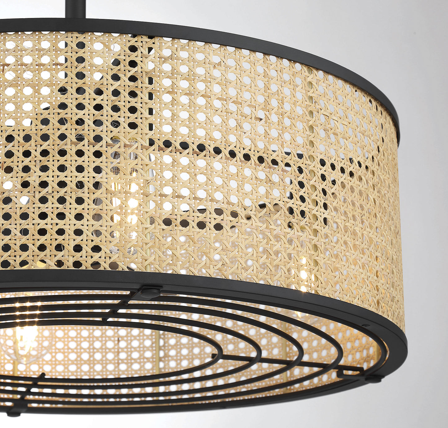 Astoria 4-Light Fan D'Lier - Warm Brass