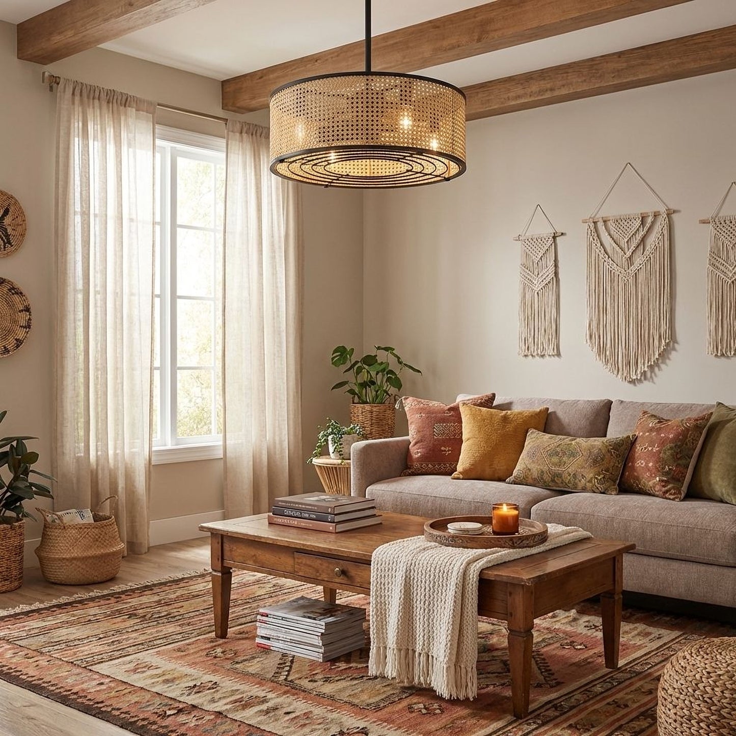 Astoria 4-Light Fan D'Lier - Warm Brass
