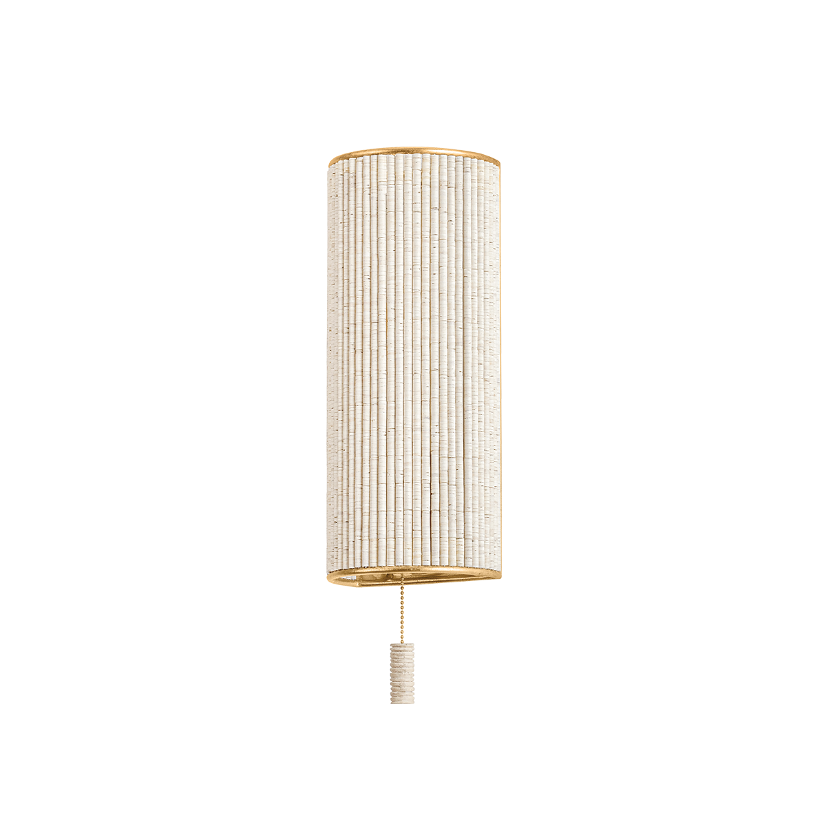 Hudson Valley Hampden Wall Sconce Vintage Gold Leaf