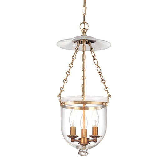 Hudson Valley Hampton Pendant Aged Brass