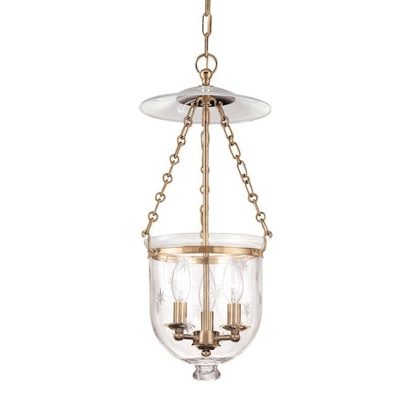 Hudson Valley Hampton Pendant Aged Brass