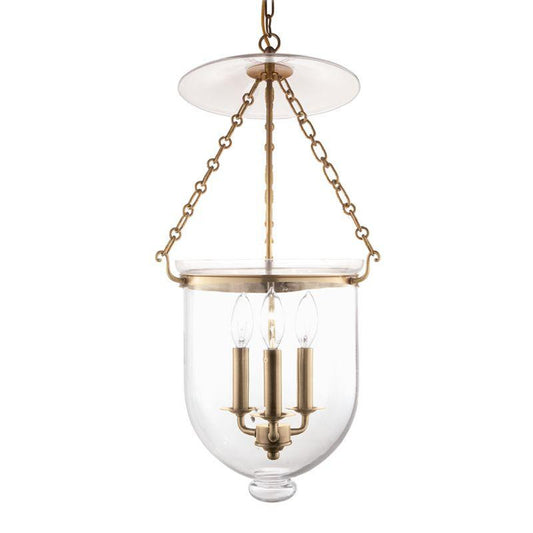 Hudson Valley Hampton Pendant Aged Brass