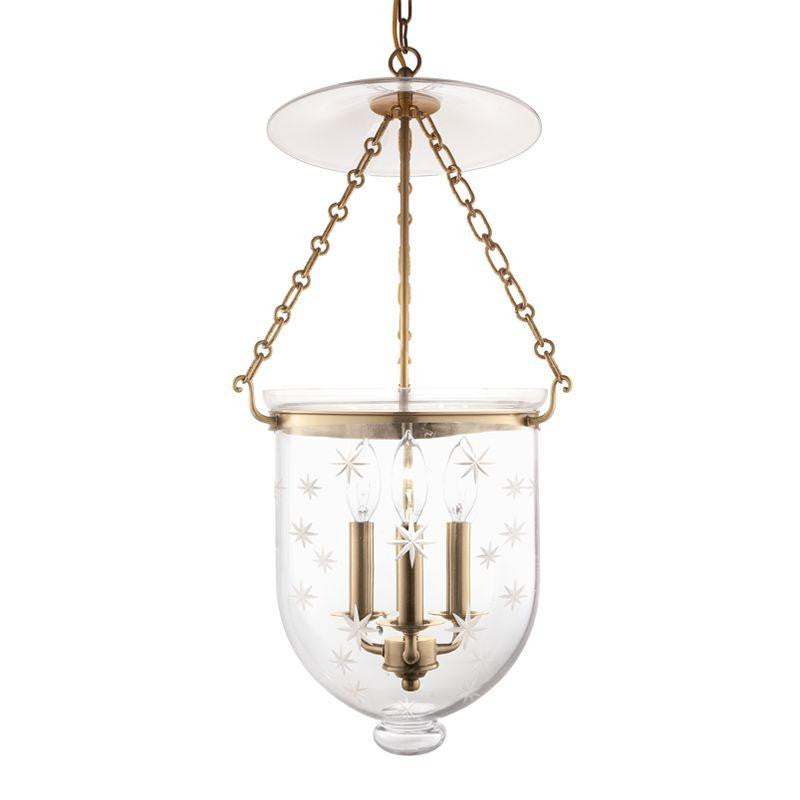 Hudson Valley Hampton Pendant Aged Brass
