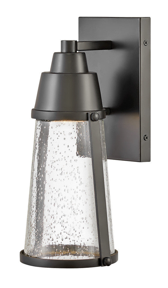 Hinkley Miles Outdoor Wall Mount Lantern Black