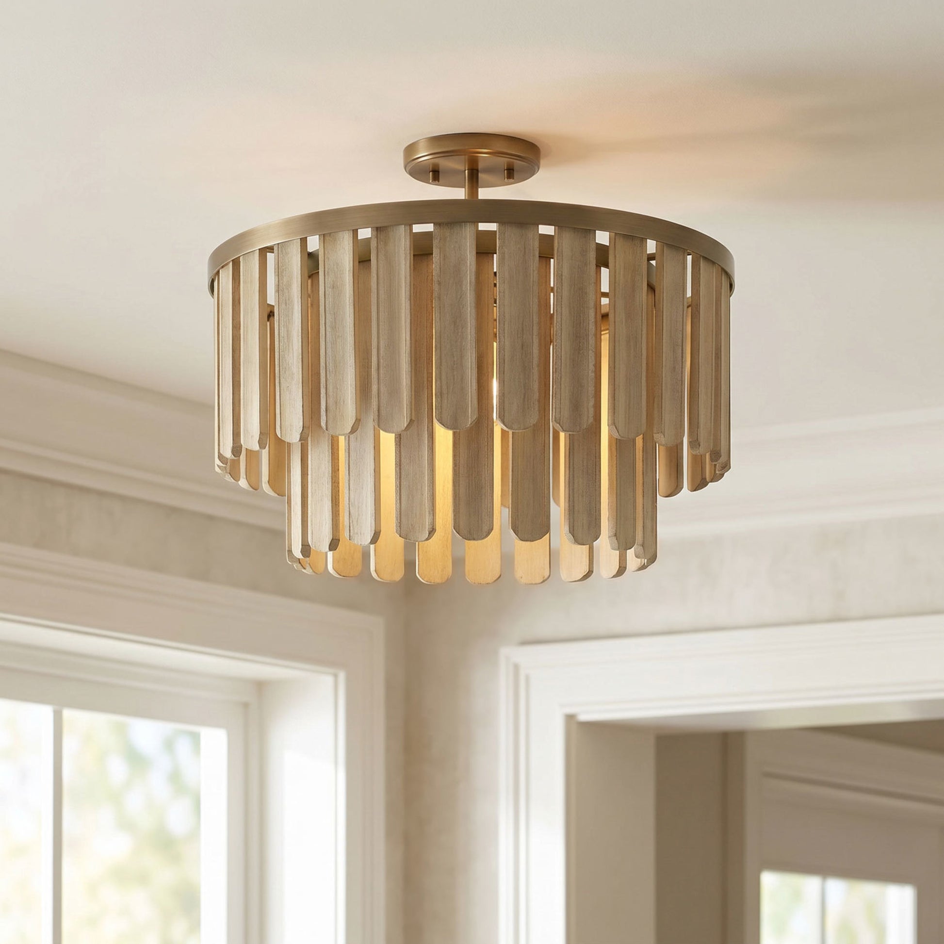 Capital Jada Dual Mount in Dark Brass