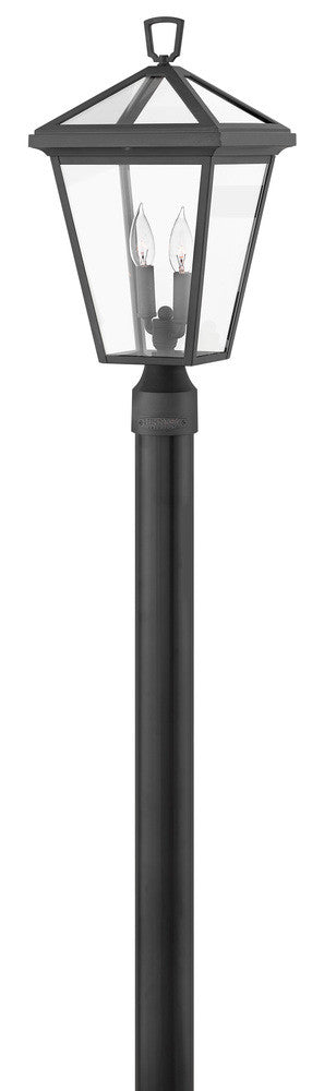 Hinkley Alford Place Outdoor Post Top or Pier Mount Lant Museum Black