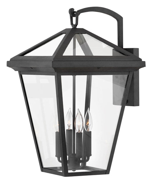 Hinkley Alford Place Outdoor Wall Lantern Museum Black