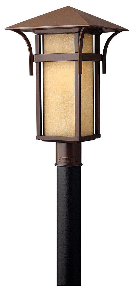 Hinkley Harbor Outdoor Post Mount Light Anchor Bronze