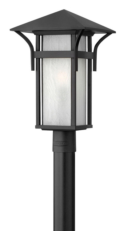 Hinkley Harbor Outdoor Post Mount Light Satin Black