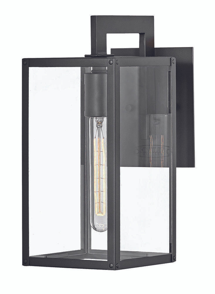 Hinkley Max Outdoor Wall Mount Lantern Black