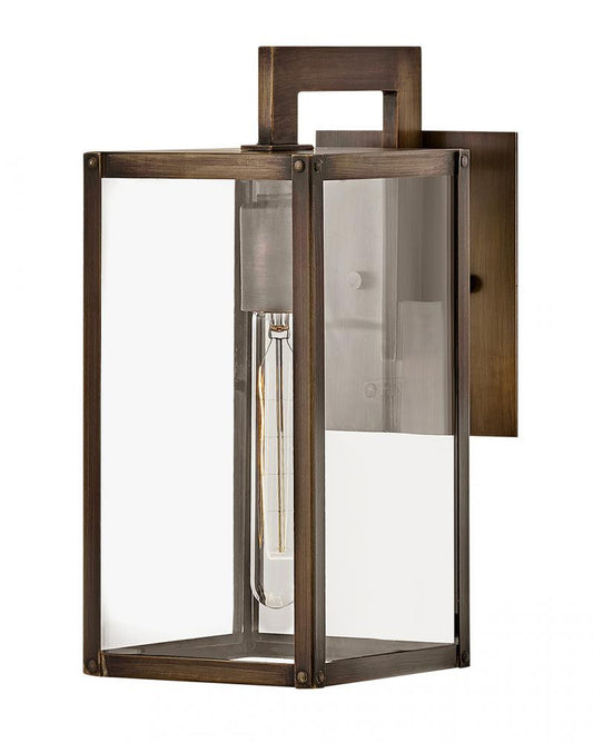 Hinkley Max Outdoor Wall Lantern Aluminum, Bronze, Burnished Bronze