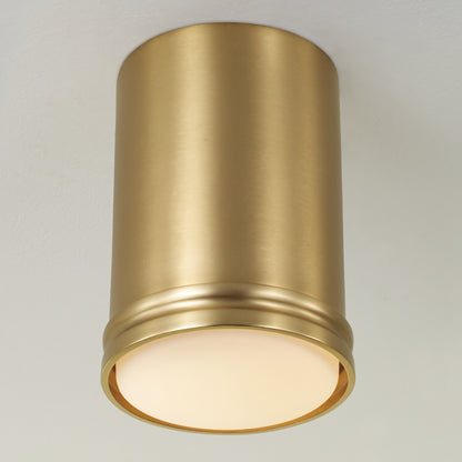 Capital Griffin Mini Flush Mount in Aged Brass