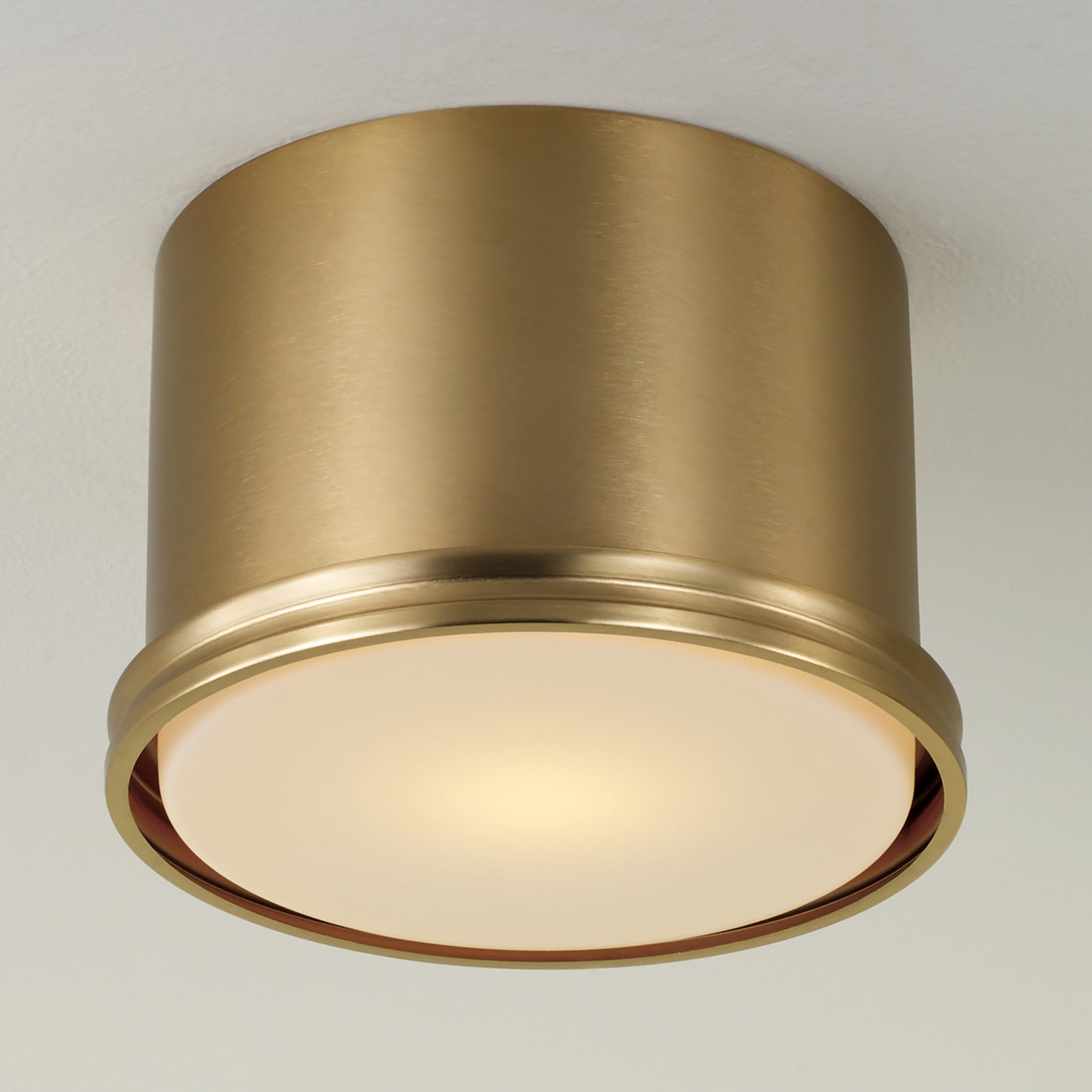 Capital Griffin Flush Mount in Aged Brass