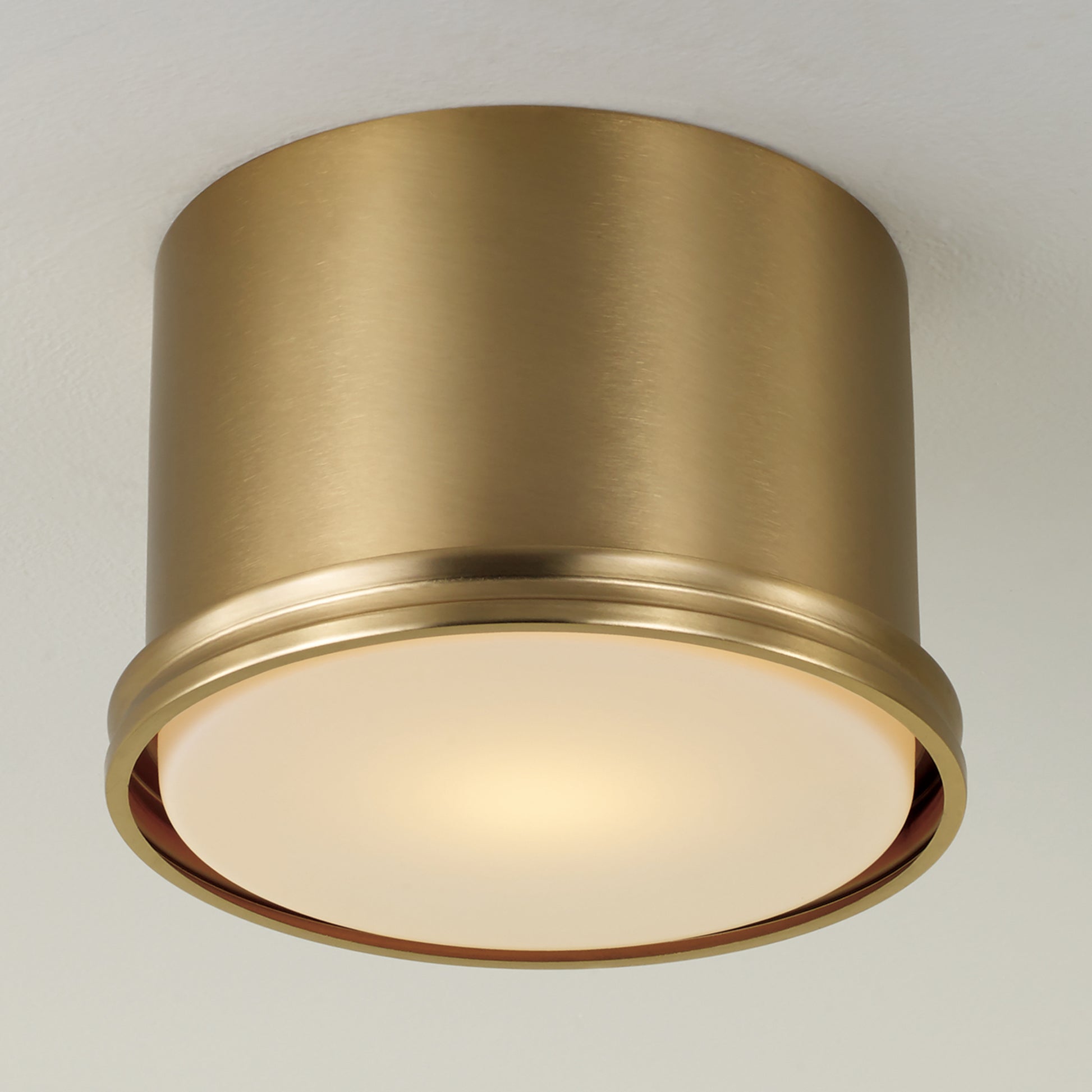 Capital Griffin Flush Mount in Aged Brass