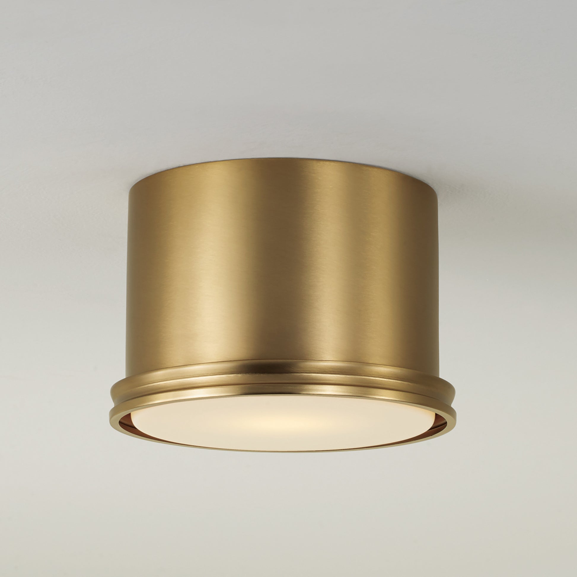 Capital Griffin Flush Mount in Aged Brass