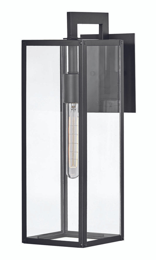 Hinkley Max Outdoor Wall Mount Lantern Black