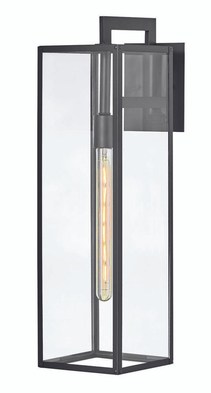 Hinkley Max Outdoor Wall Mount Lantern Black