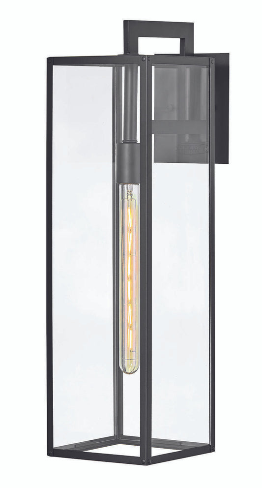 Hinkley Max Outdoor Wall Mount Lantern Black