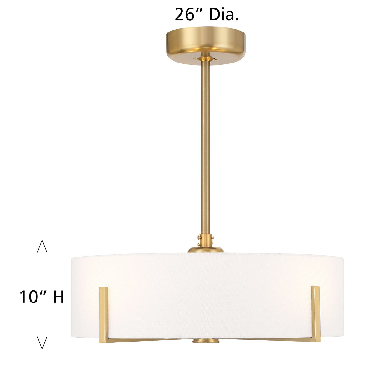 Mansell 4-Light Fan D'Lier