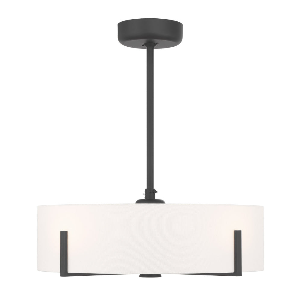 Savoy House Mansell 4-Light Fan D'Lier - Matte Black