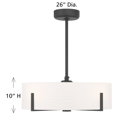 Mansell 4-Light Fan D'Lier