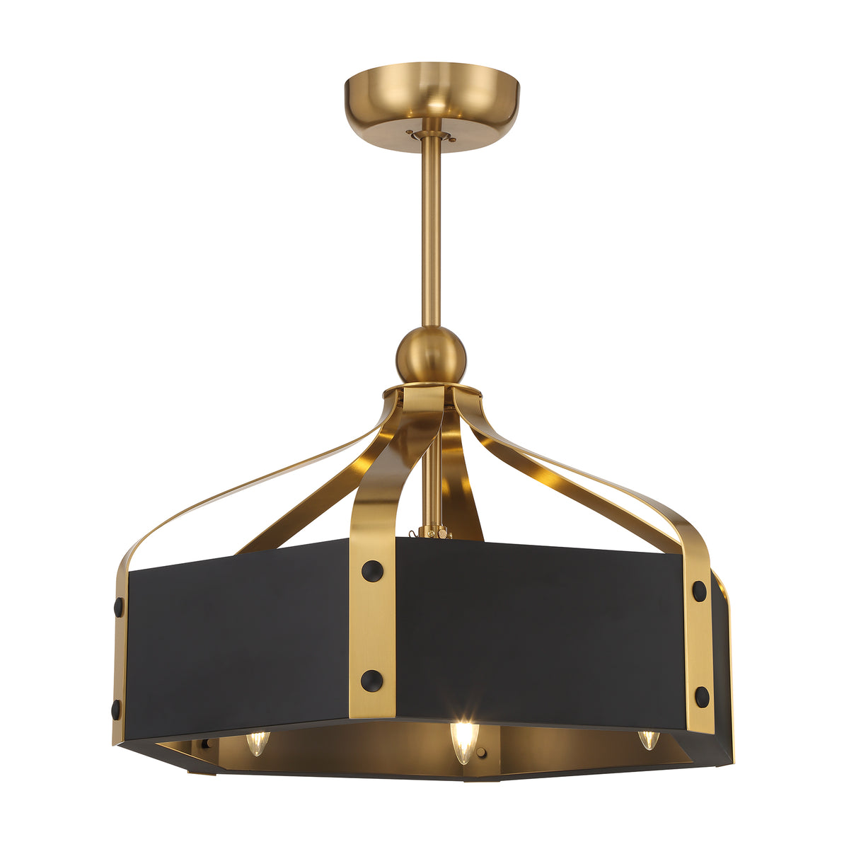 Savoy House Sheffield 6-Light LED Fan D'Lier - alternate view