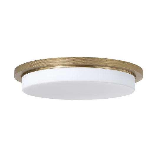 Capital Dominic Flush Mount - Aged Brass