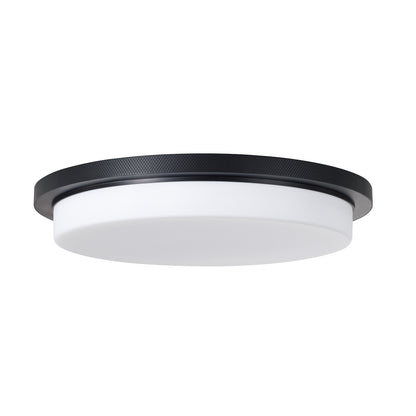 Capital Dominic Flush Mount - Matte Black