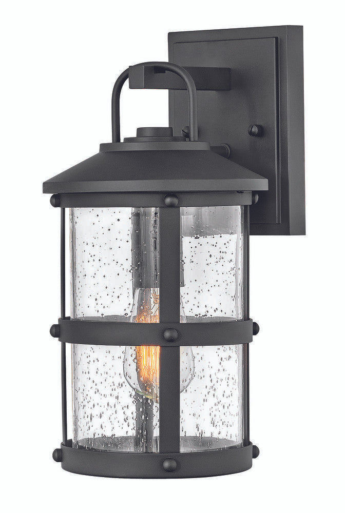 Hinkley Lakehouse Outdoor Wall Mount Lantern Black