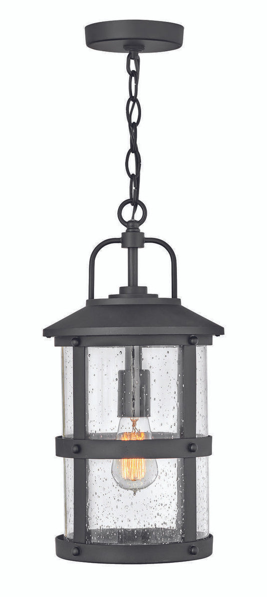 Hinkley Lakehouse Outdoor Wall Mount Lantern Black
