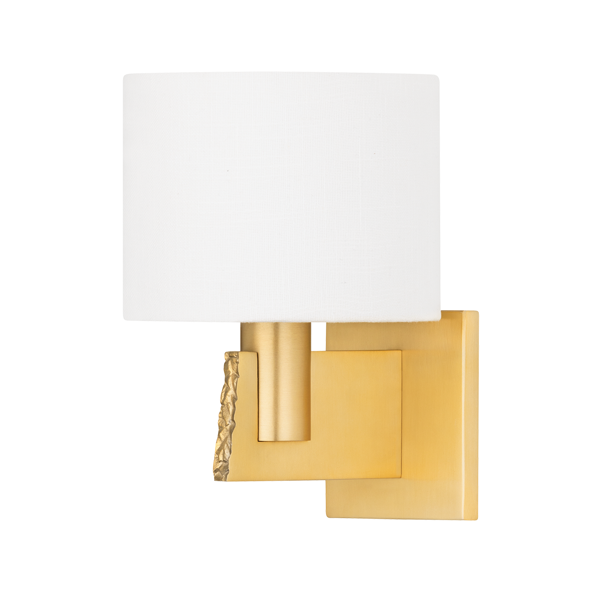 Hudson Valley Brampton Wall Sconce Aged Brass