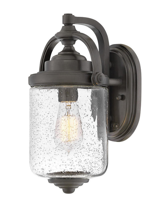Hinkley Willoughby Outdoor Wall Mount Lantern Oil-Rubbed Bronze