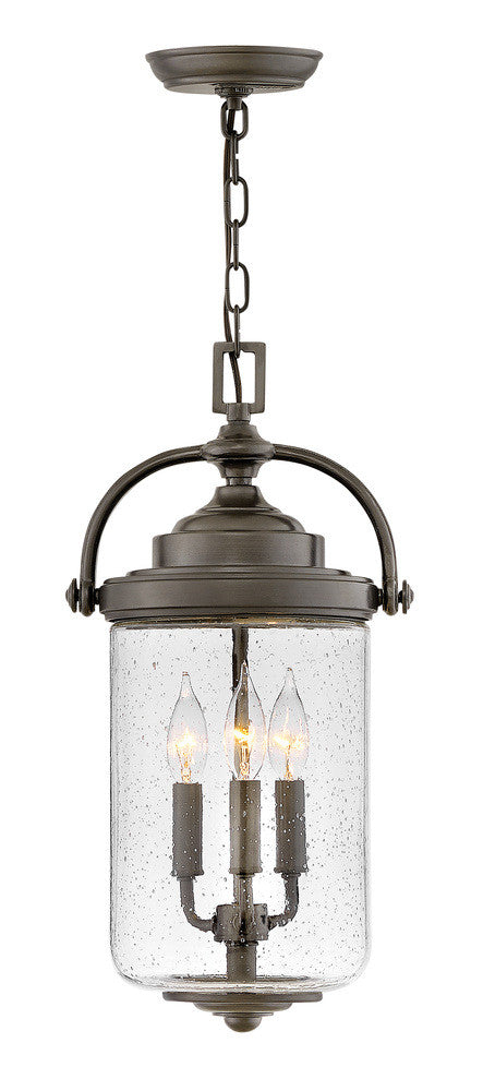 Hinkley Willoughby Outdoor Hanging Lantern Oil-Rubbed Bronze