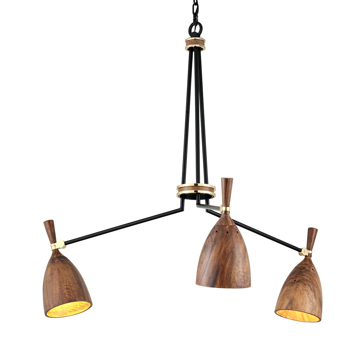 Corbett Utopia Chandelier Soft Black