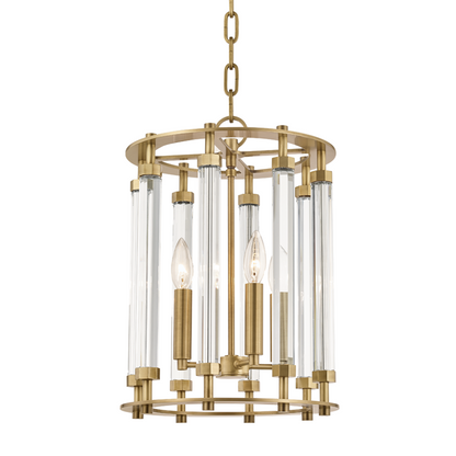 Hudson Valley Haddon Pendant Antique Brass