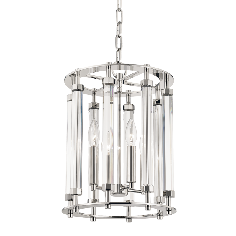 Hudson Valley Haddon Pendant Polished Nickel