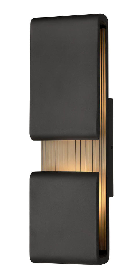 Hinkley Contour LED Outdoor Wall Mount Lantern Black