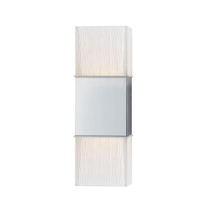 Hudson Valley Aurora Wall Sconce Polished Chrome
